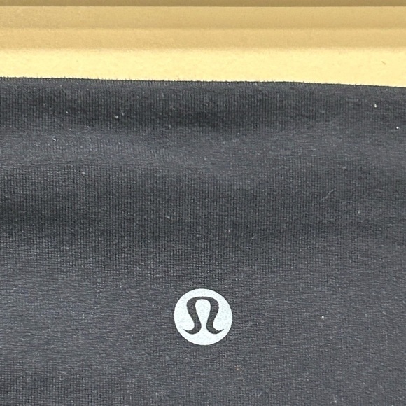 Lululemon High Times 7/8 Yoga Pants Rhythm Leggings Mesh Deep Black Size 6 - Picture 3 of 7